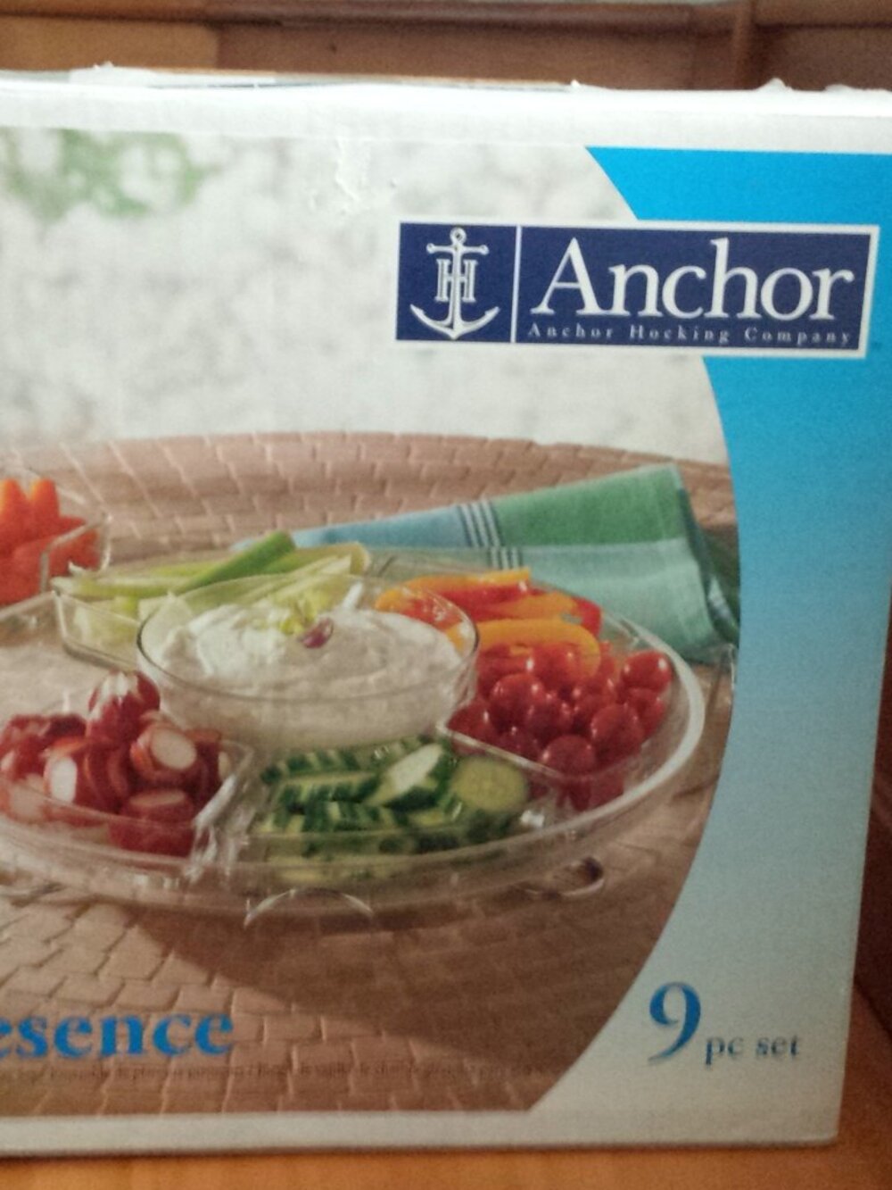 appetizer/condiment serving set